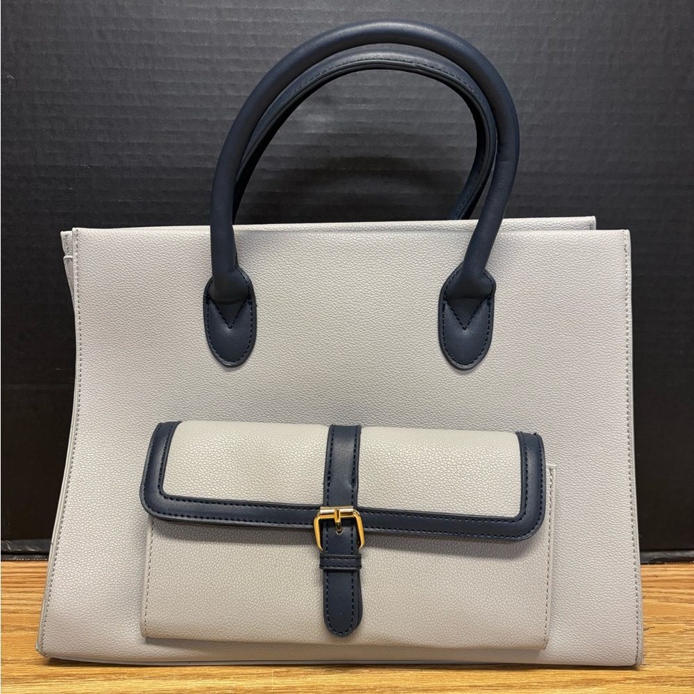 Crossi 2-Tone Handbag #5190